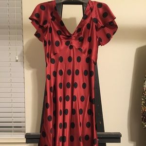 Red Polka Dot Minnie Mouse Dress